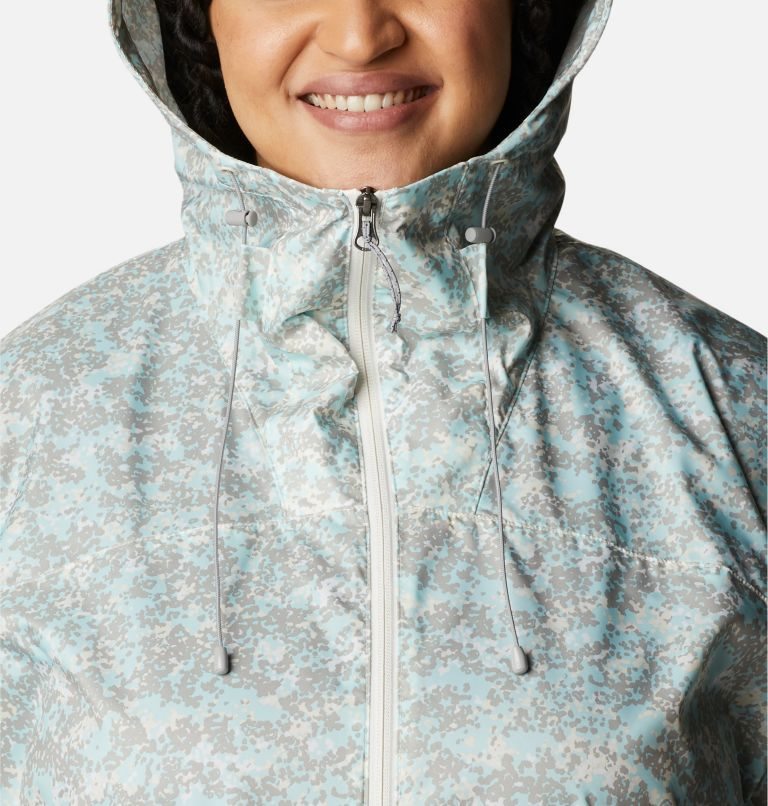 Jacheta Columbia Alpine Chill Windbreaker Dama Verzi | Plus Size UPSQ1Z98M